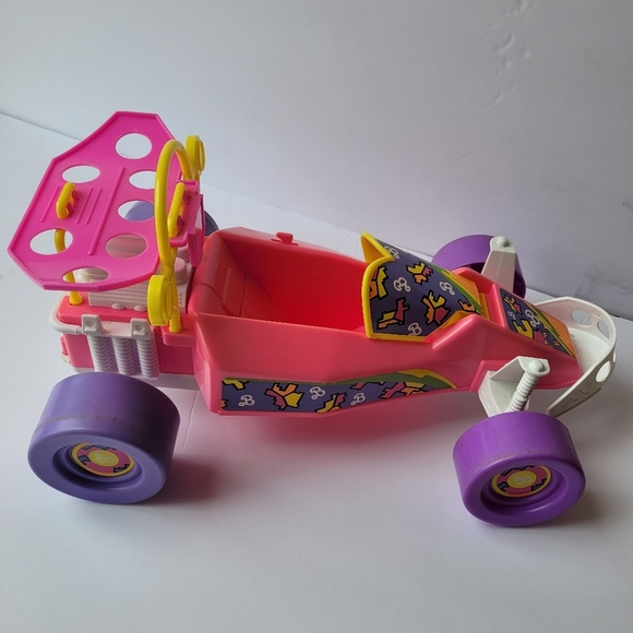 VTG Barbie Beach Blast Dune Buggy Go Cart Vehicle 1986 Mattel Arco - Picture 1 of 10